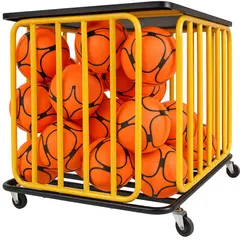 Oppbevaringsvogn 102x81x86 cm Oppbevaringsvogn til baller og utstyr