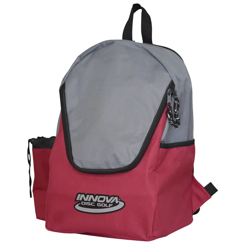 Innova Discover Backpack Discgolf Rød/Grå | Innova frisbeegolf sekk 