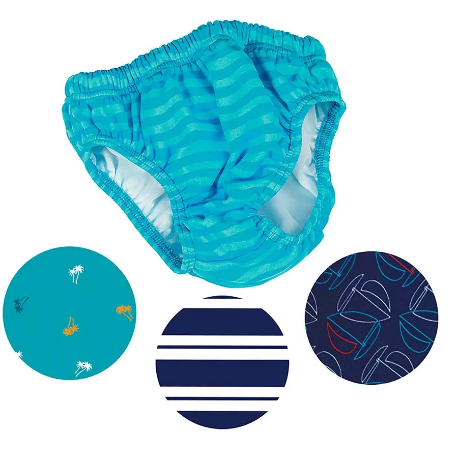 Baby badebleie Small 62-68 | assorterte farger 