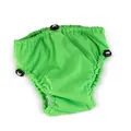 Aqua Nappy Klubben Badebleie | 12-18 mnd Grønn | Justerbar strikk i midje og lår