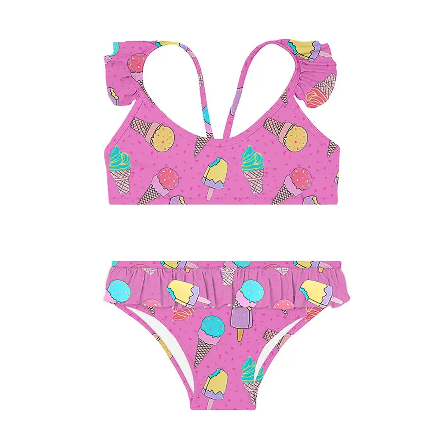 Glace Bikini 116-122cm Slipstop | Flerfarget |Polyester/Elastan 