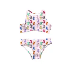 Mjau Bikini Slipstop | Flerfarget | Polyamid/Elastan