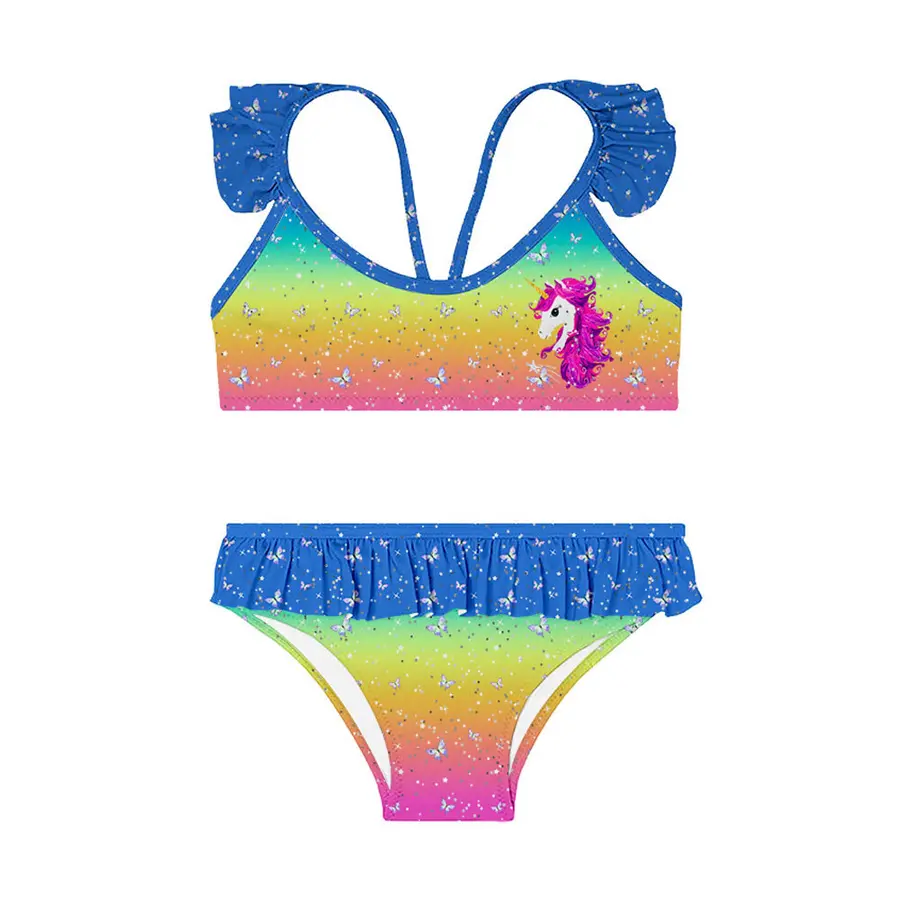 Pammy Bikini 104-110cm Slipstop | Flerfarget | Polyamid/Elastan 