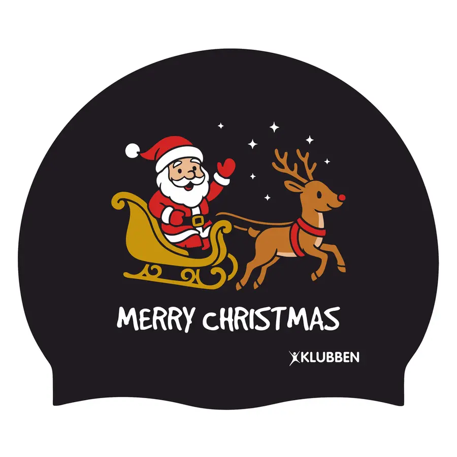 Klubben Badehette | Merry Christmas Silikon | Julehette 