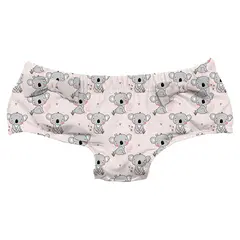 Blissful Nappy Badebukse Slipstop | Rosa/Grå | 6-24 mnd