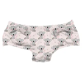 Blissful Nappy Badebukse Slipstop | Rosa/Grå | 6-24 mnd