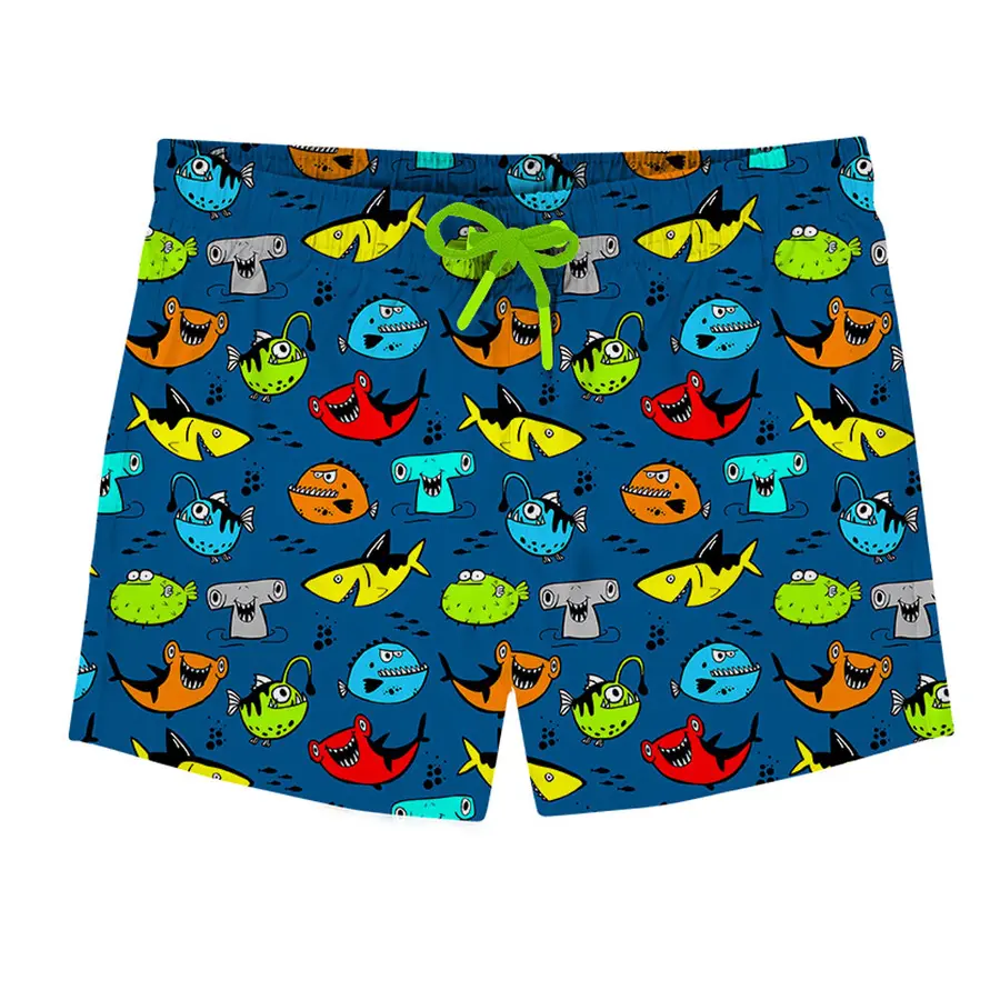 Aquatic Short Badebukse 128-134cm Slipstop | Flerfarget | Polyester 