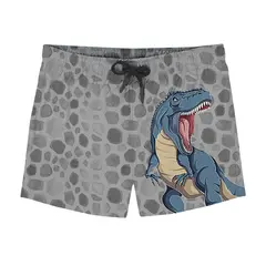 Goliath Short Badebukse Slipstop | Grå/Flerfarget | Polyester
