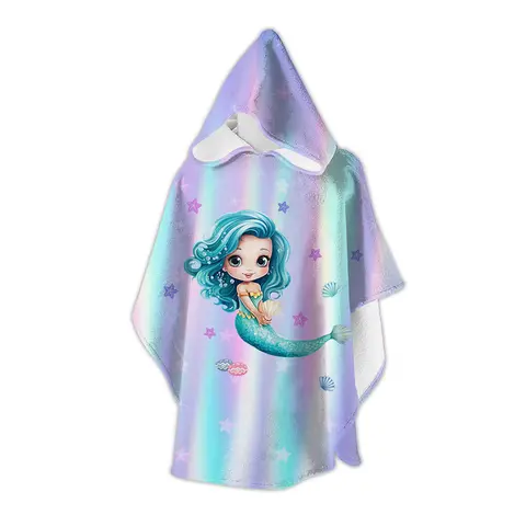 Badeponcho Seastar Badehåndkle barn | Onesize 2-8 år