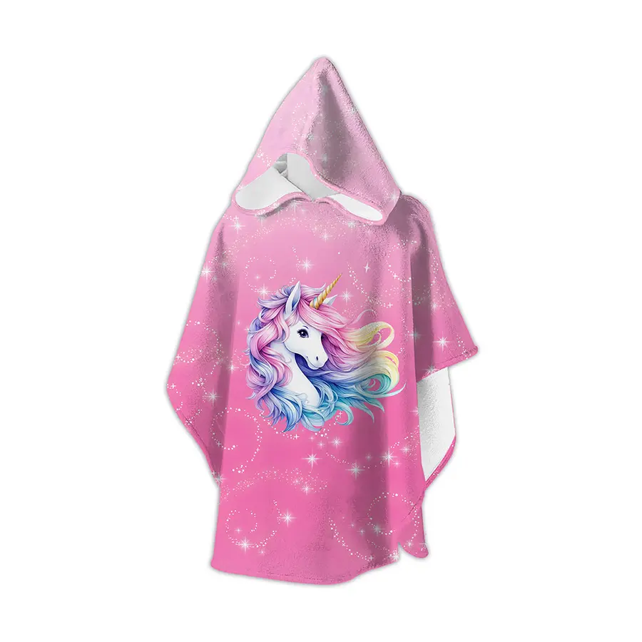 Badeponcho Emma Badehåndkle barn | Onesize 2-8 år 
