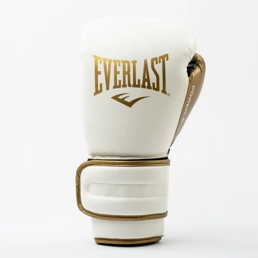 Boksehansker Powerlock 2R 10 oz Treningshansker | Allsidig | Hvit/Gull 
