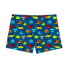 Aquatic Trunk Badebukse Slipstop | Flerfarget | Polyester