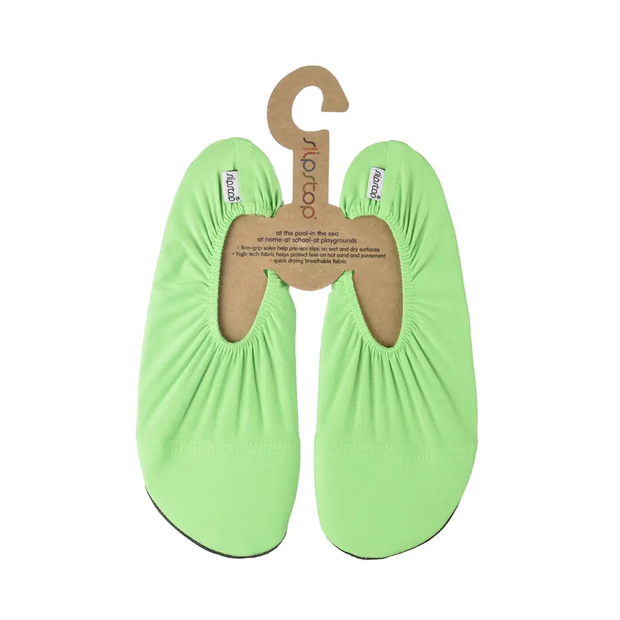 Slipstop Antisklisokker Neon Green XS Allsidige gymsokker voksen 