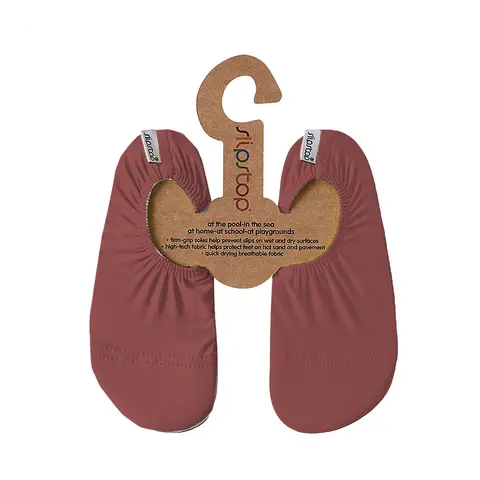 Slipstop Antisklisokker Burgundy Jr Basic gymsokker barn