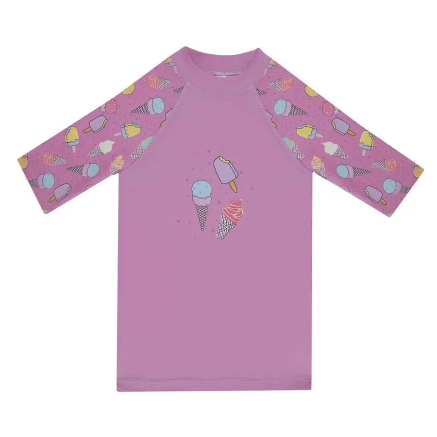 Glace T-shirt 116-122cm Med UV-beskyttelse 