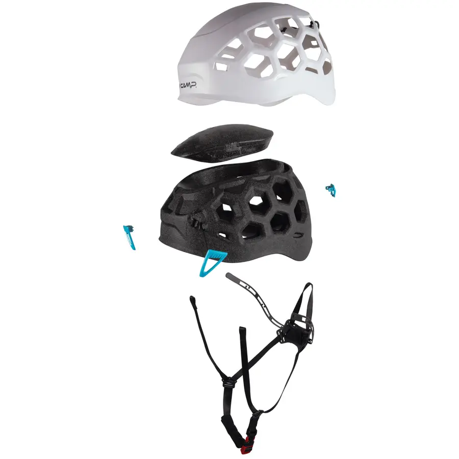 Klatrehjelm CAMP Icon S-M Hvit | 48-58 cm 