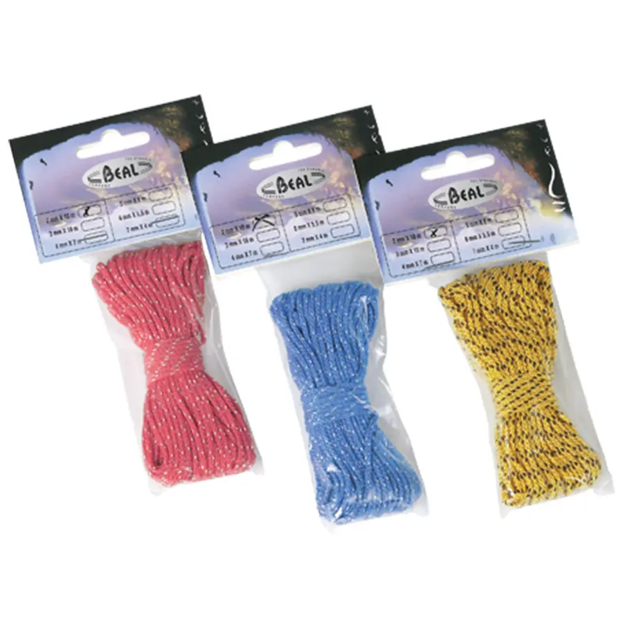 Hjelpetau Beal 4 mm x 120m | Gul Klatring | Statisk tau 