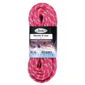 Klatretau Beal RANDO 8mmx48m Golden Dry | Dynamisk tvillingtau | Rosa