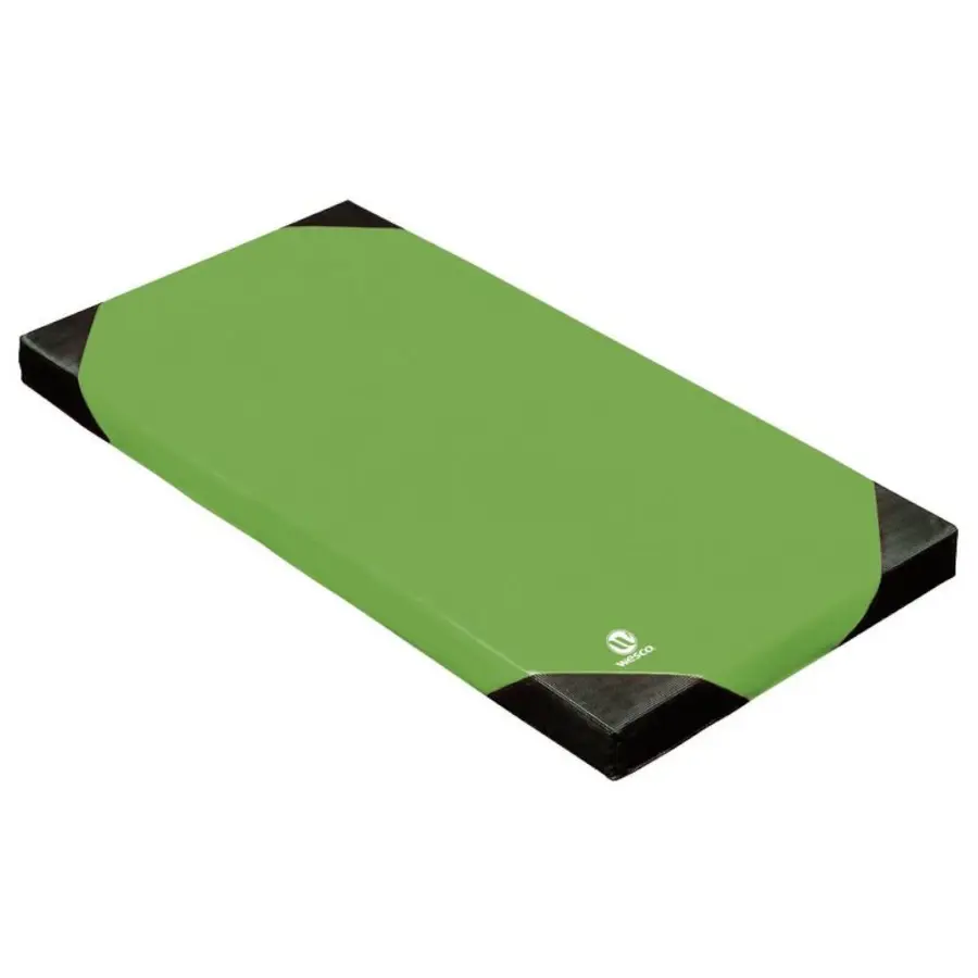 Lekematte 120 x 60 x 7 cm | Grønn Matte med hjørneforsterkning 