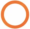 Motorikk- og lekering 18 cm | Oransje 18 cm liten flat ring til aktiviteter
