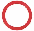 Motorikk- og lekering 18 cm | Rød 18 cm liten flat ring til aktiviteter