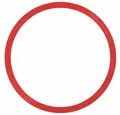 Motorikk- og lekering 35 cm | Rød 35 cm flat ring til aktiviteter