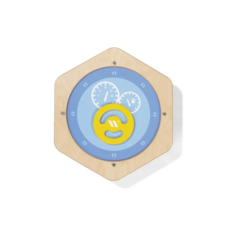 Veggpanel Hexagon Ratt 48 x 54 x 7 cm 