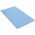 Lekematte 200 x 100 x 2 cm | Lys blå Matte med borrelås og antiskliunderlag