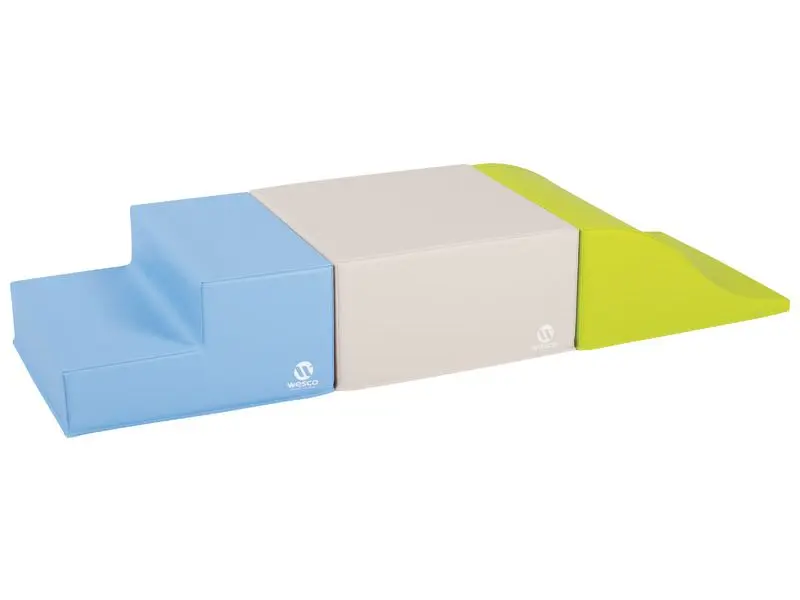 Mini Skumklosser | Passasjen byggesett 144x48 cm | 3 elementer i skum 