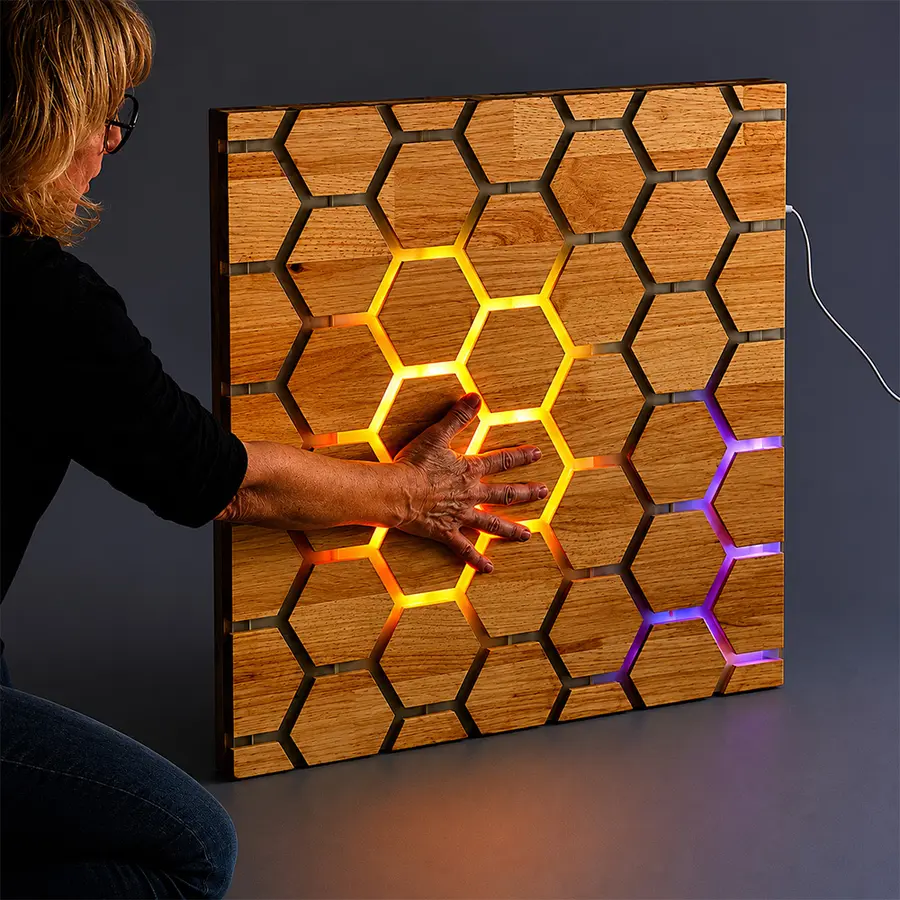 Aktivitetstavle Honeycomb Veggpanel 