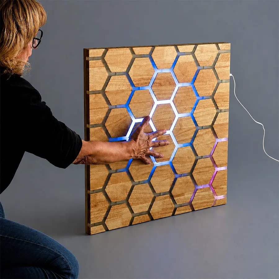 Aktivitetstavle Honeycomb Veggpanel 