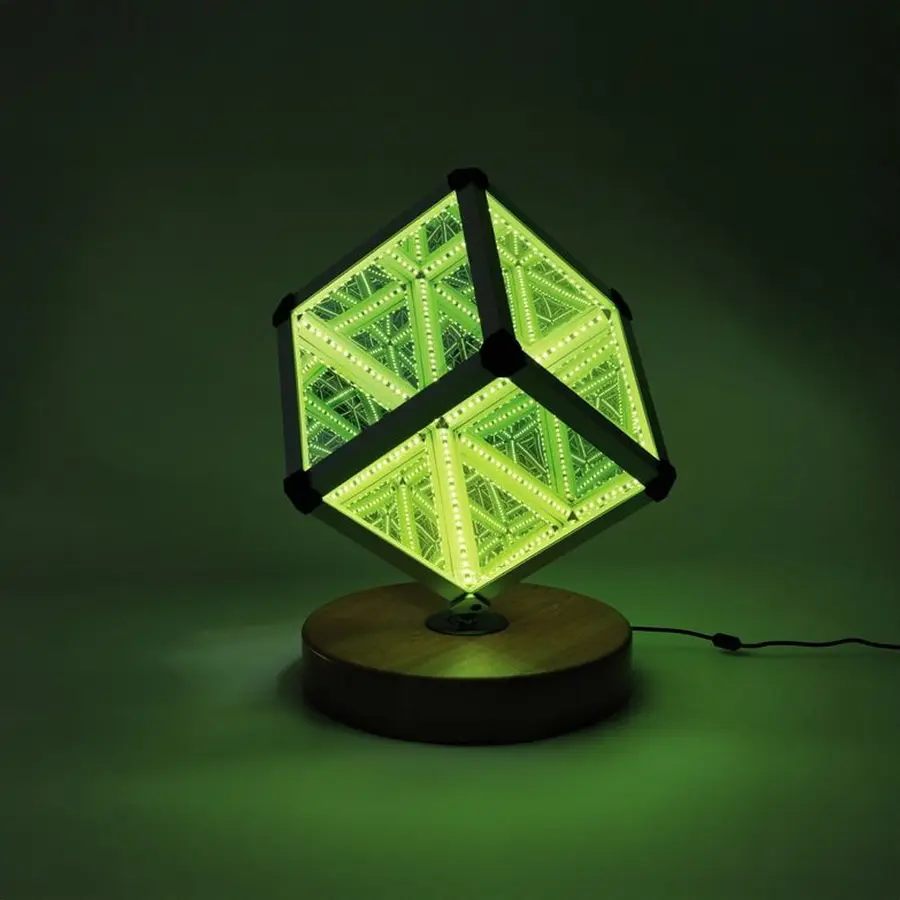 Lyskube LED 360 grader Visuell 