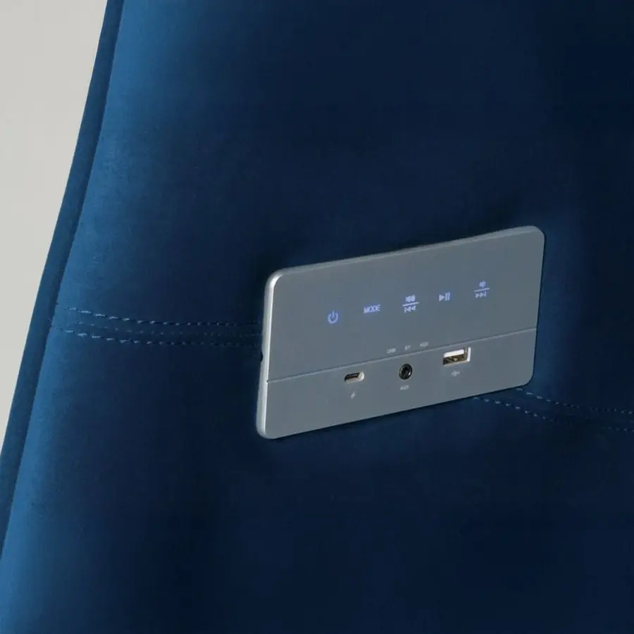 Kokongstol med lys og bluetooth Avskjerming | Demper lyd | Bevegelse 