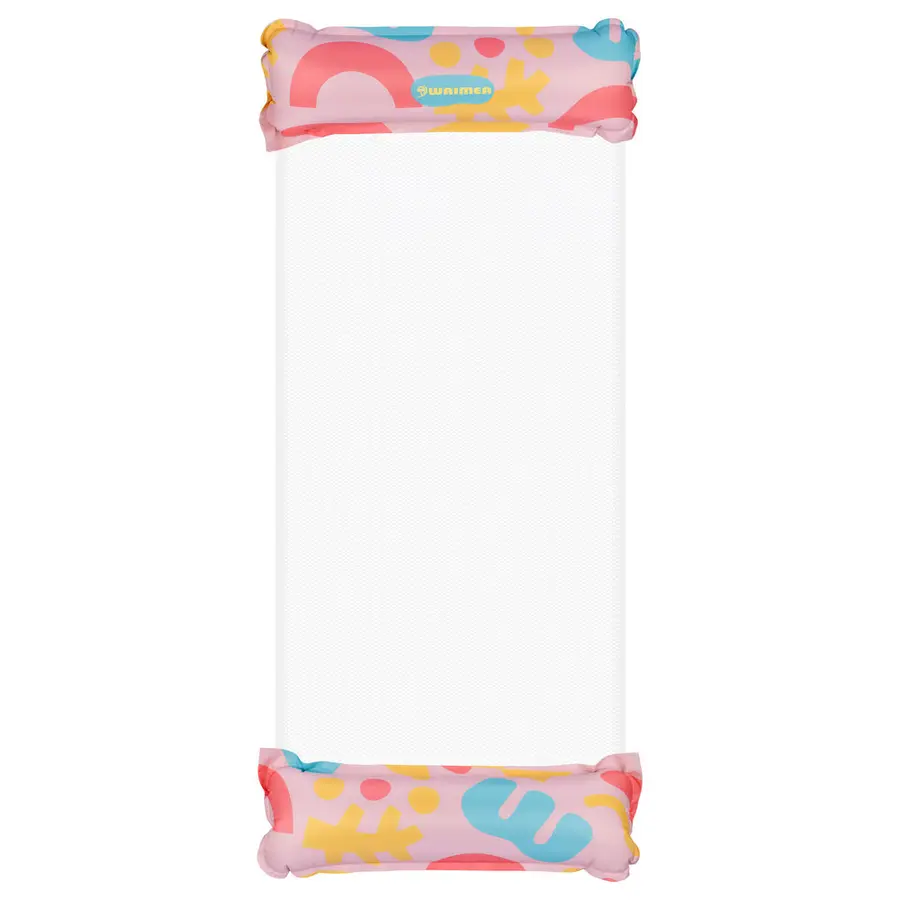 Flytemadrass 137x70 cm Vannhengekøye | Lys rosa 