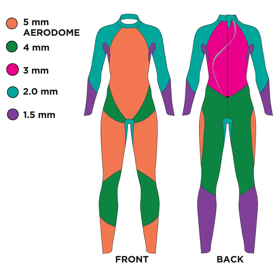 Våtdrakt Predator Ultra FS Herre XL Zoggs | Triathlon 