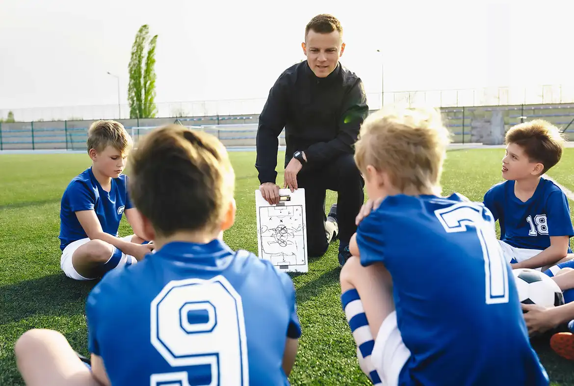 Fotballtrening - smågutter